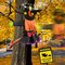 Halloween Decorations Outdoor Crashing Witch: Flying Crashed Witches Hanging into Tree - Halloween Decor for Yard Garden Porch